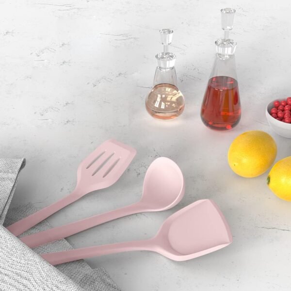 Silicone Cooking Utensils Set - 446??F Heat Resistant Kitchen Utensils,Turner Tongs,Spatula,Spoon,Brush,Whisk,Kitchen Utensil Gadgets Tools Set for Nonstick Cookware,Dishwasher Safe (BPA Free)
