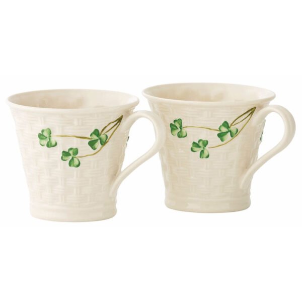 eberton Classic Basketweave Mugs Set