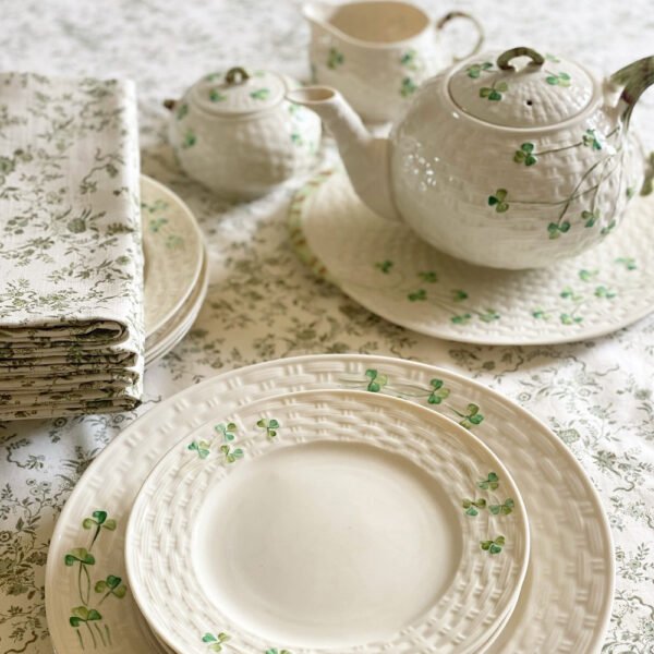 eberton Classic Shamrock Sugar Bowl