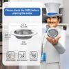 Kitchen Sink Strainer, Stainless Steel Sink Drain Strainer, Dishwasher Safe, Outer Diameter4.4 inch/11.2cm, Inner Diameter 3 inch/7.6cm, Pack of 3