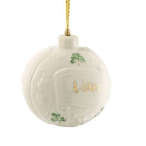 eberton Classic Personalised Christmas Bauble