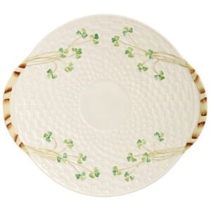 eberton Classic Personalised Shamrock Bread Plate