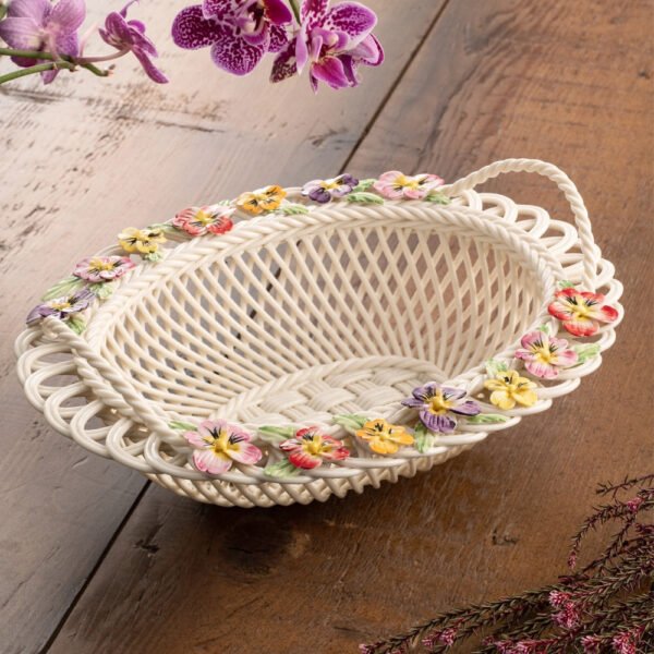 eberton Classic Pansy Oval Basket