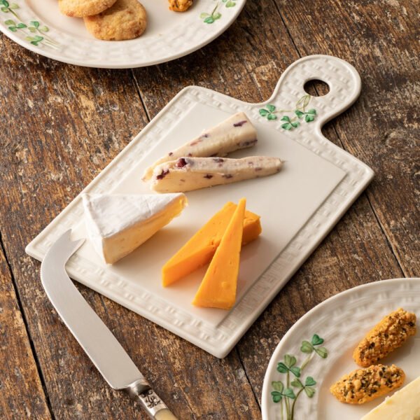eberton Classic Shamrock Cheese Board