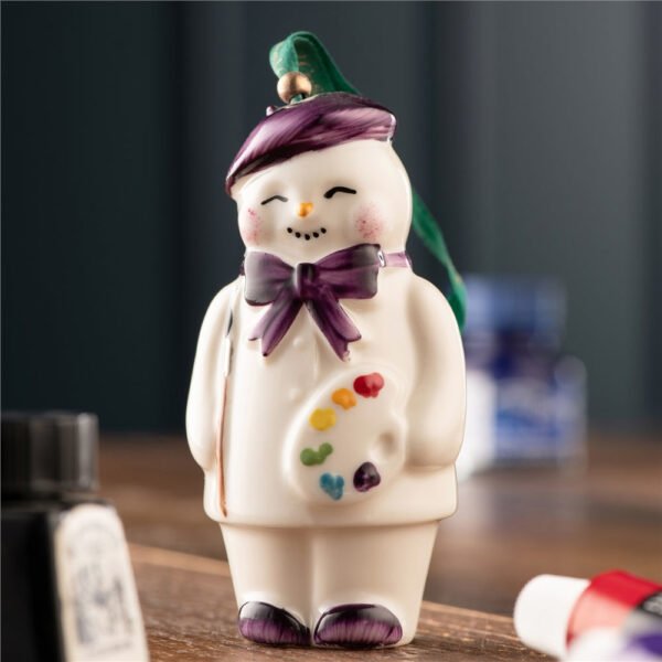 eberton Classic Artist Snowman Ornament