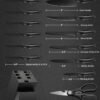 Knife Sets for Kitchen with Block and 6 PCS Kitchen Utensils Set, Knives Set for Kitchen 15 Pieces with Built-in Sharpener, Utensils Holder for Storing Kitchen Tools, 21-in-1 Kitchen Set