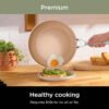 Extended Life Premium Ceramic Cookware 9 Piece Pots & Pans Set, Nonstick, PFAS Free, Ceramic Coated, Oven Safe to 550??F, All Stovetops & Induction Compatible