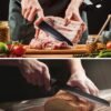 Knife Sets for Kitchen with Block and 6 PCS Kitchen Utensils Set, Knives Set for Kitchen 15 Pieces with Built-in Sharpener, Utensils Holder for Storing Kitchen Tools, 21-in-1 Kitchen Set