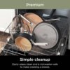 Extended Life Premium Ceramic Cookware 9 Piece Pots & Pans Set, Nonstick, PFAS Free, Ceramic Coated, Oven Safe to 550??F, All Stovetops & Induction Compatible
