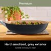 Extended Life Premium Ceramic Cookware 9 Piece Pots & Pans Set, Nonstick, PFAS Free, Ceramic Coated, Oven Safe to 550??F, All Stovetops & Induction Compatible
