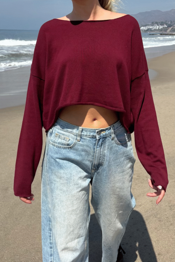 IMG_9235 Cameron Cropped Sweater