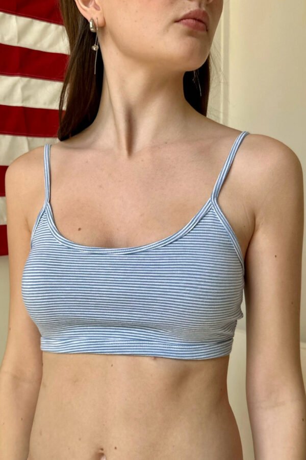 MB922-58SG1200B11-01 Lainey Striped Bra Top