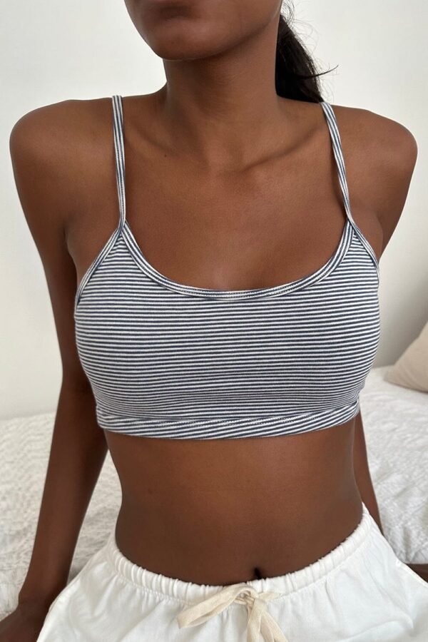 MB922-58SU290011_0 Lainey Striped Bra Top