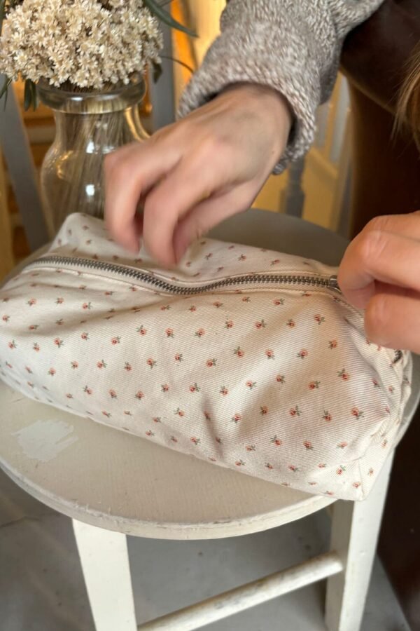 Floral Makeup Bag