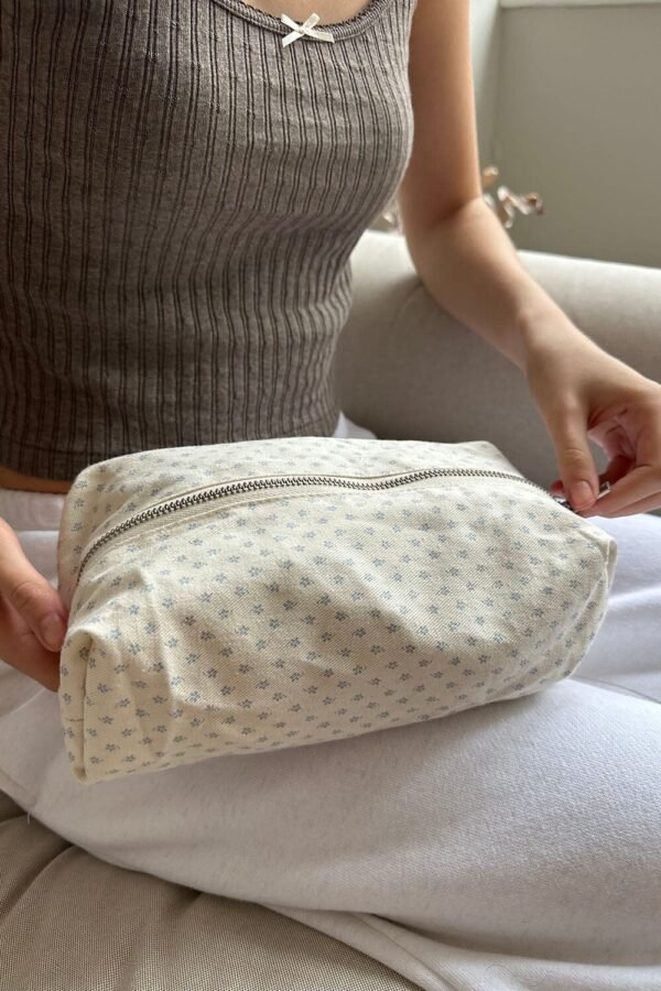 Floral Makeup Bag