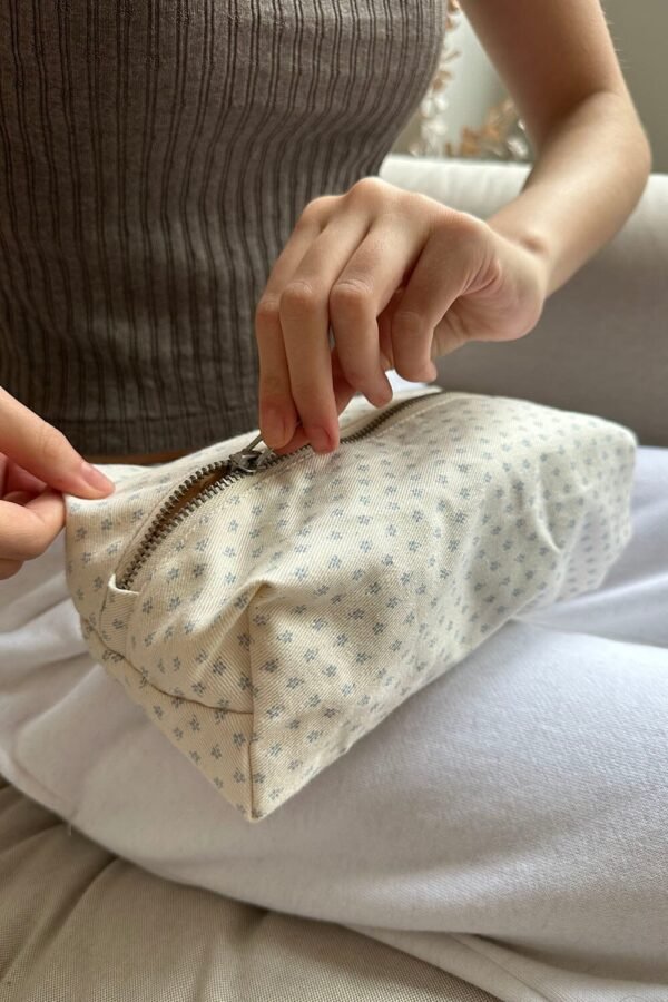 Floral Makeup Bag
