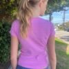 MD159K-166SQ6600B16-04 Hailie Long Striped Top