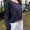 MDA175L-F03SS6600F12-2 Cameron Cropped Sweater