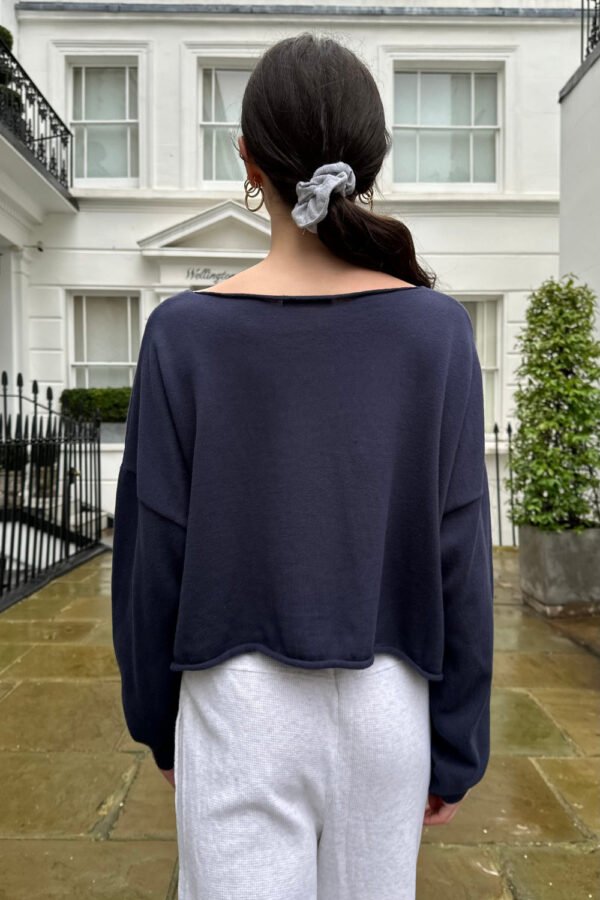 MDA175L-F03SS6600F12-3 Cameron Cropped Sweater