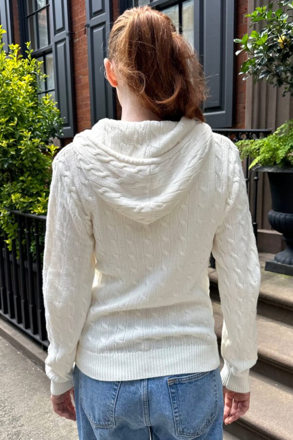 MH123L-Z275S1620000-04 Ayla Cable Knit Hoodie