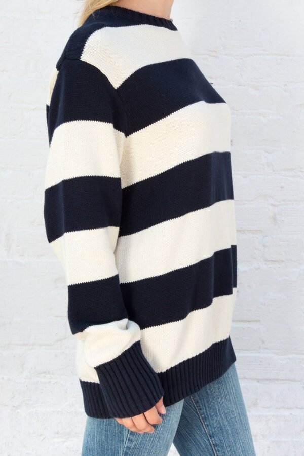 MH320-Z037S76600551_2 Brianna Cotton Thick Stripe Sweater
