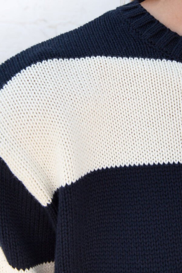 MH320-Z037S76600551_4 Brianna Cotton Thick Stripe Sweater