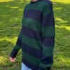 MH320-Z037SH9300551-03 Brianna Cotton Thick Stripe Sweater