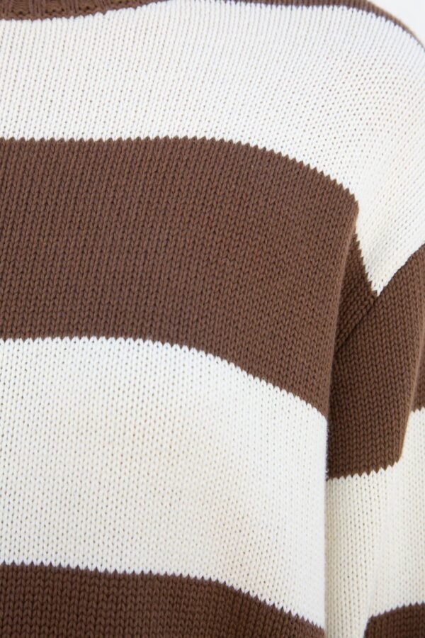 MH320-Z037SZ11400551_4 Brianna Cotton Thick Stripe Sweater