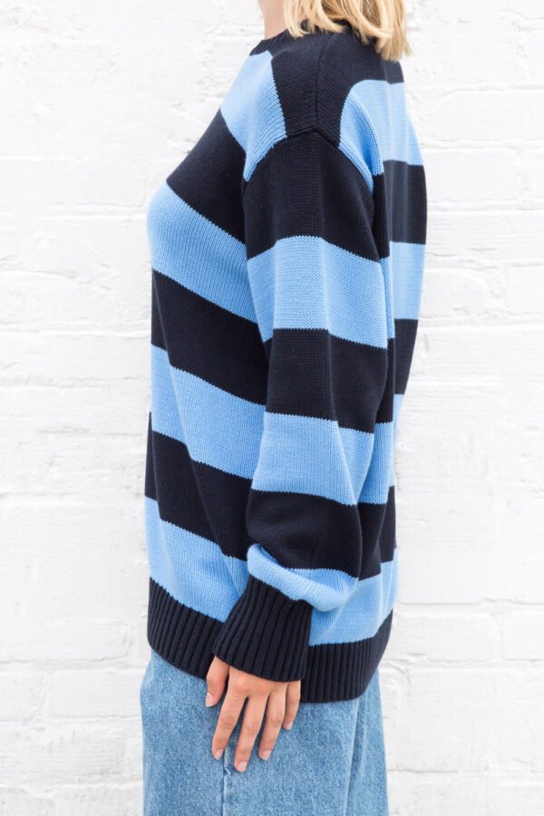 MH320-Z037SZ11500551_2 Brianna Cotton Thick Stripe Sweater