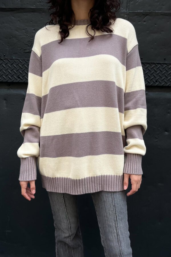 MH320-Z037SZ15000551_2_32b81220-c54a-4072-8b48-2ac2a4cccc0a Brianna Cotton Thick Stripe Sweater