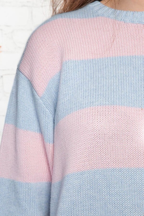 MH320-Z037SZ15300551_4 Brianna Cotton Thick Stripe Sweater