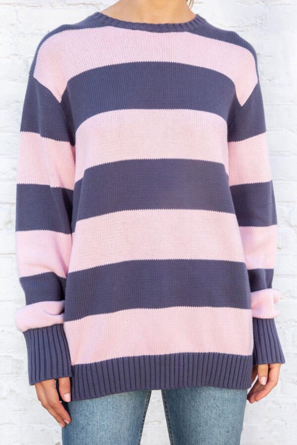 MH320-Z037SZ15900551_1 Brianna Cotton Thick Stripe Sweater