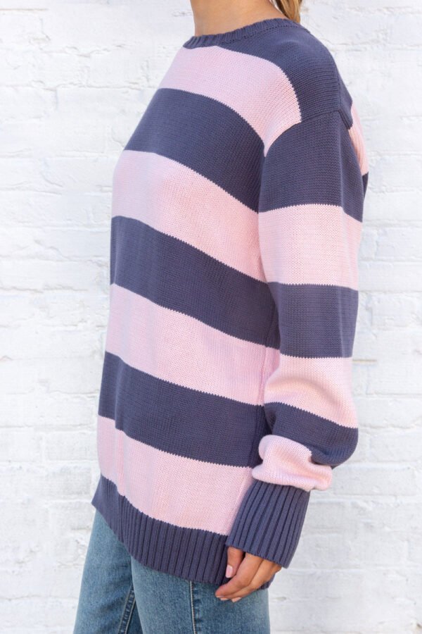 MH320-Z037SZ15900551_2 Brianna Cotton Thick Stripe Sweater