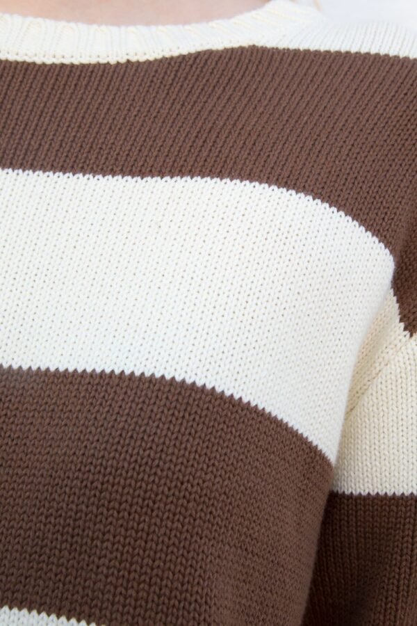 MH320-Z037SZ8400551_4 Brianna Cotton Thick Stripe Sweater