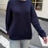 MH320-Z275SW330000-02 Brianna Cotton Cable Knit Sweater