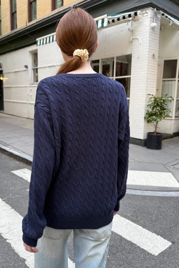 MH320-Z275SW330000-05 Brianna Cotton Cable Knit Sweater