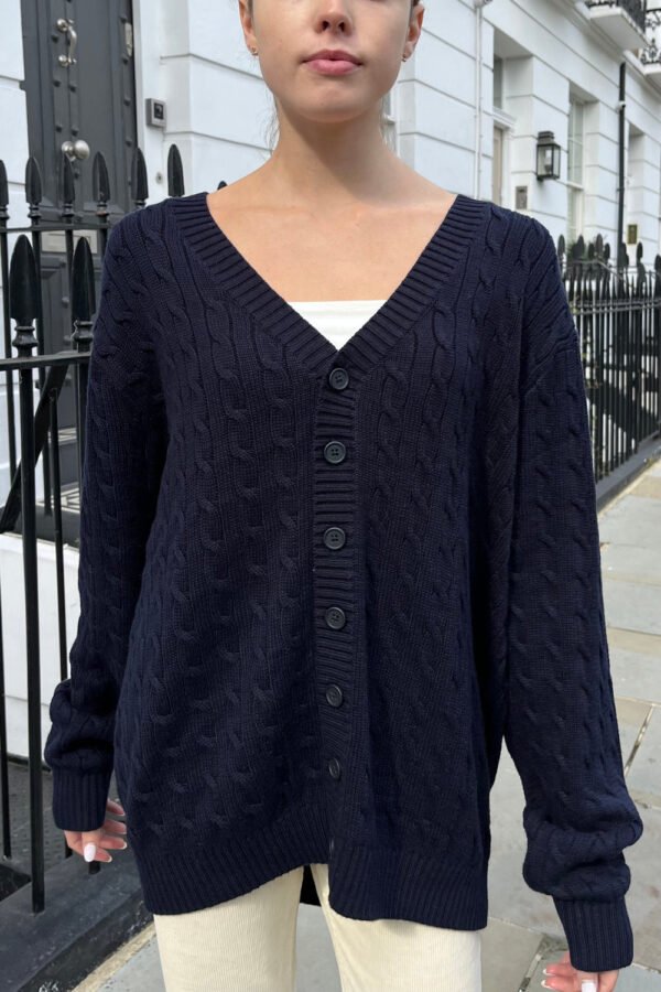 MH320R-Z275S0720000-1 Amber Cable Knit Sweater