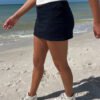 MH410-Z104S07100Z116-03 Louisa Striped Mini Skirt