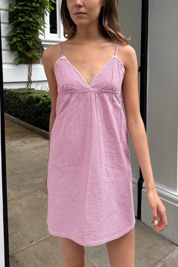 Edith Gingham Dress