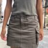Beverly Cargo Mini Skirt