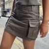 Beverly Cargo Mini Skirt