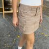 Beverly Cargo Mini Skirt