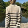MH473-Z037S65600RC-04 Aleah Cotton Stripe Sweater