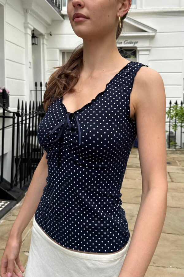Malena Polka Dots Top