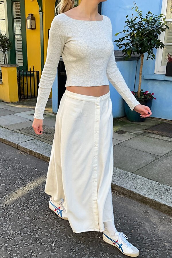 MH518-Z260S1620000_RESHOOTTOKEEP Safa Cotton Skirt