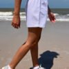 MH714A-Z324S0710000-2 Keira Striped Shorts