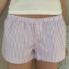 Keira Striped Pajama Shorts