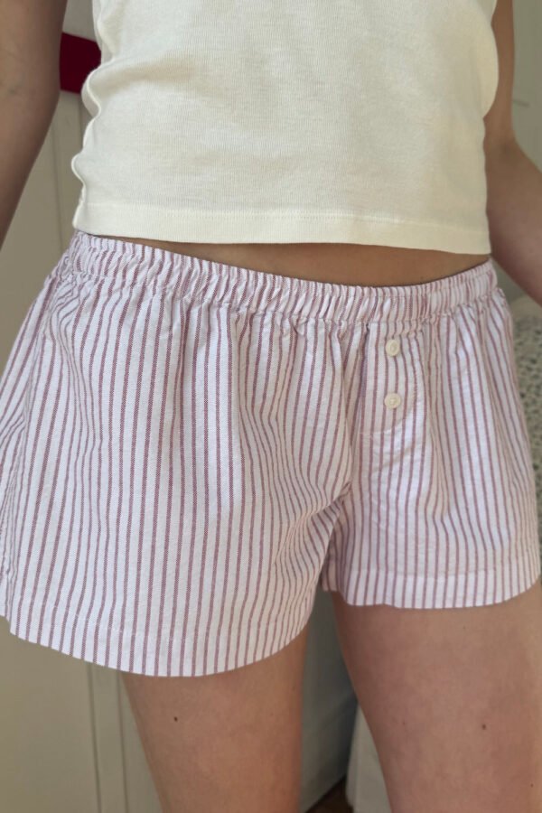 Keira Striped Pajama Shorts