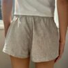 MH717A-Z379SZ1140000-002 Keira Striped Pajama Shorts