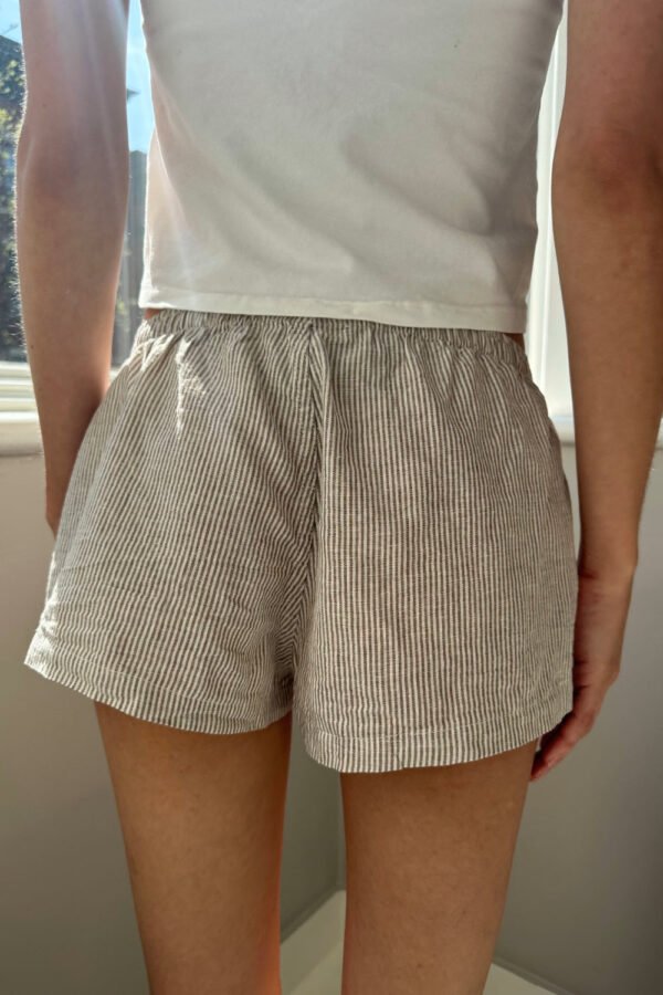 MH717A-Z379SZ1140000-002 Keira Striped Pajama Shorts